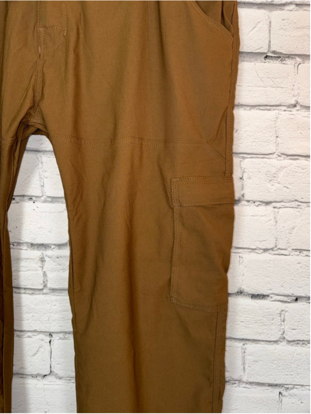 Men's Prana Pants size 40x34 Brown Stretch Zion Slim Cargo Pants Hiking Pants - Picture 5 of 16